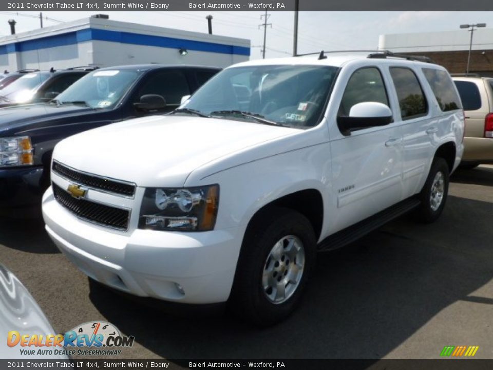 2011 Chevrolet Tahoe LT 4x4 Summit White / Ebony Photo #2
