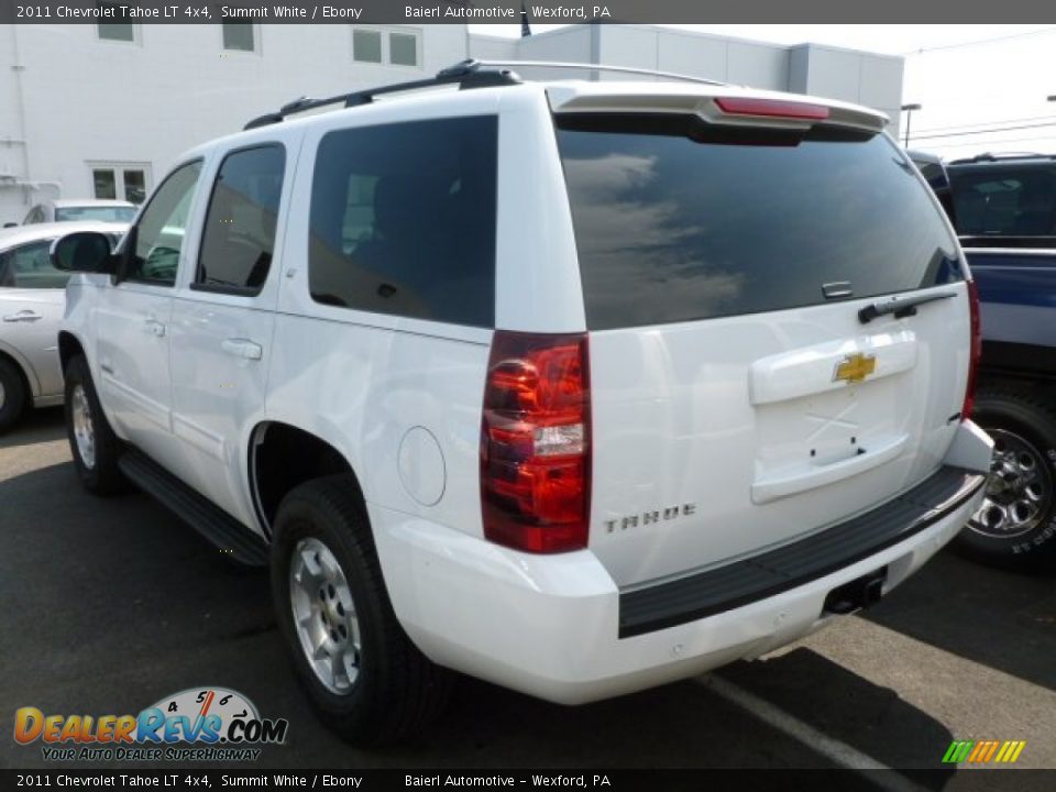 2011 Chevrolet Tahoe LT 4x4 Summit White / Ebony Photo #3