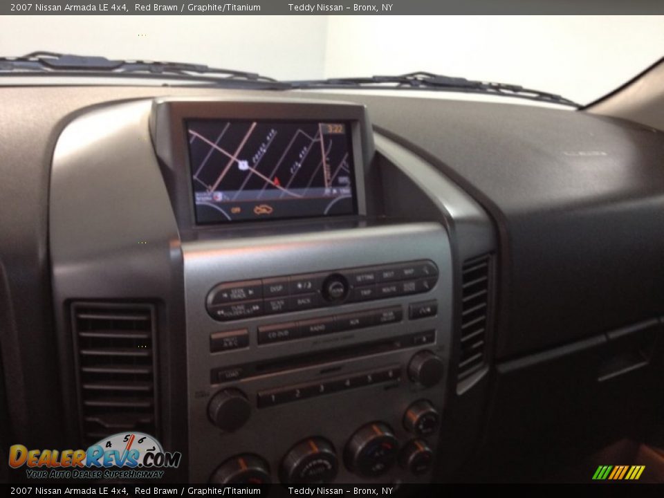 2007 Nissan Armada LE 4x4 Red Brawn / Graphite/Titanium Photo #19
