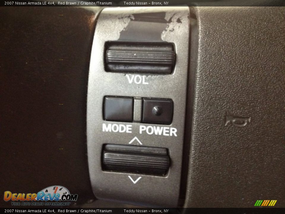 2007 Nissan Armada LE 4x4 Red Brawn / Graphite/Titanium Photo #22