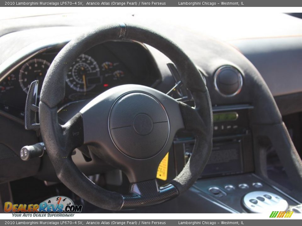 2010 Lamborghini Murcielago LP670-4 SV Steering Wheel Photo #22