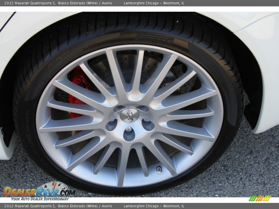 2012 Maserati Quattroporte S Bianco Eldorado (White) / Avorio Photo #10