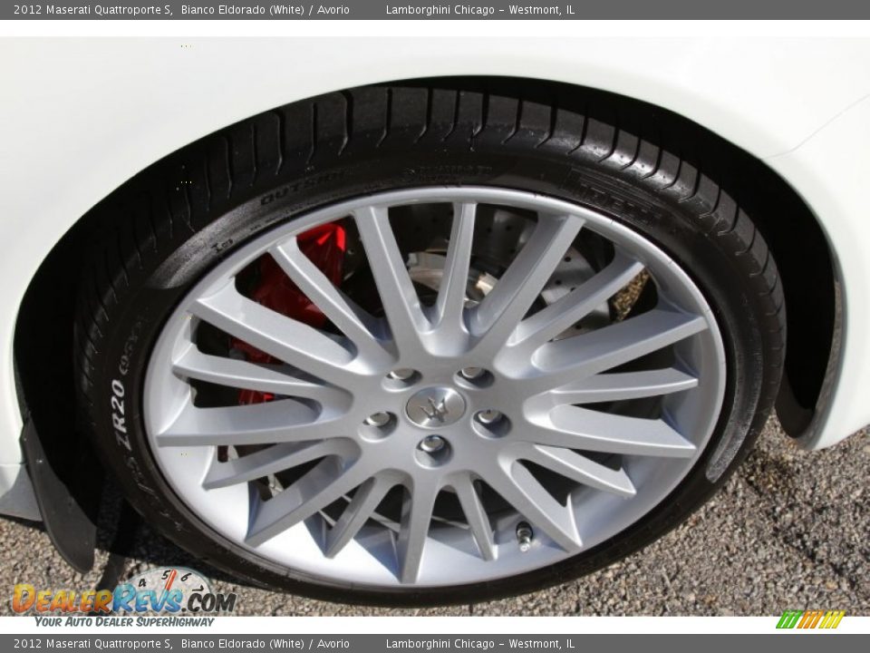 2012 Maserati Quattroporte S Bianco Eldorado (White) / Avorio Photo #12