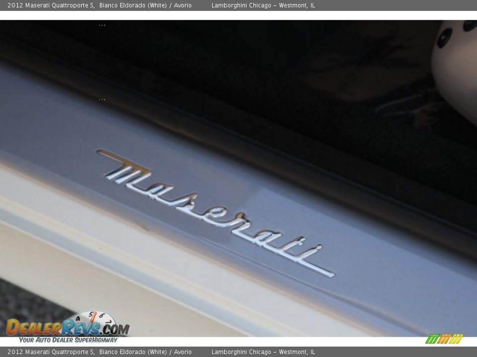 2012 Maserati Quattroporte S Bianco Eldorado (White) / Avorio Photo #17