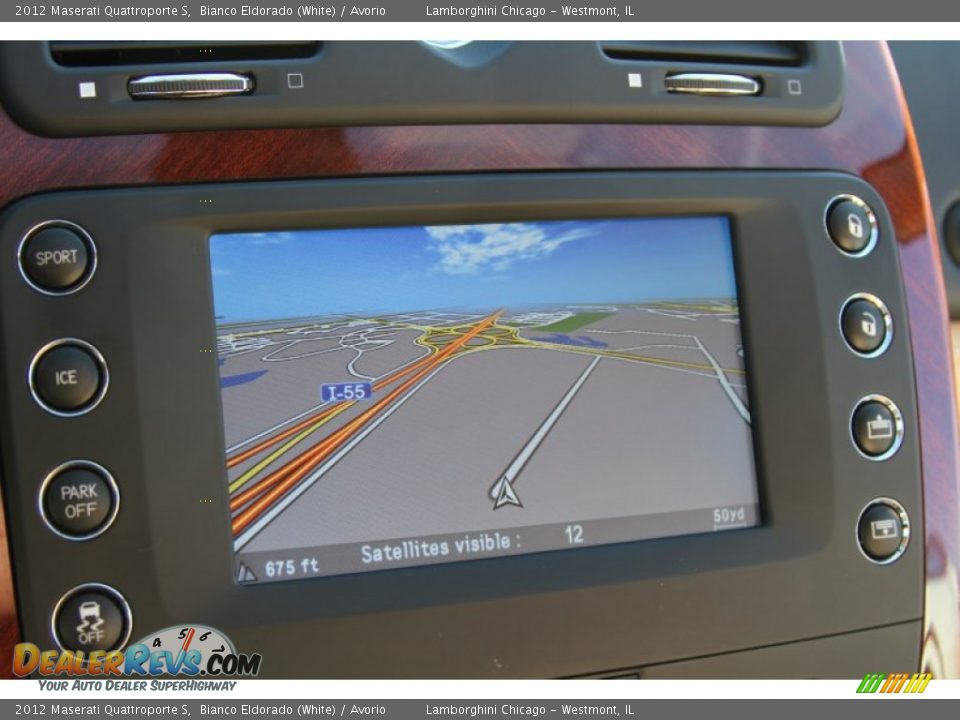 2012 Maserati Quattroporte S Bianco Eldorado (White) / Avorio Photo #26