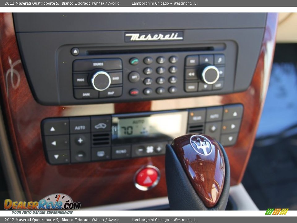 2012 Maserati Quattroporte S Bianco Eldorado (White) / Avorio Photo #29