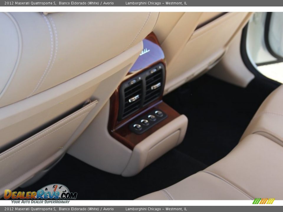 2012 Maserati Quattroporte S Bianco Eldorado (White) / Avorio Photo #31