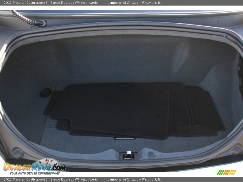 2012 Maserati Quattroporte S Bianco Eldorado (White) / Avorio Photo #34