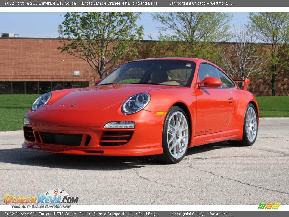 Front 3/4 View of 2012 Porsche 911 Carrera 4 GTS Coupe Photo #1