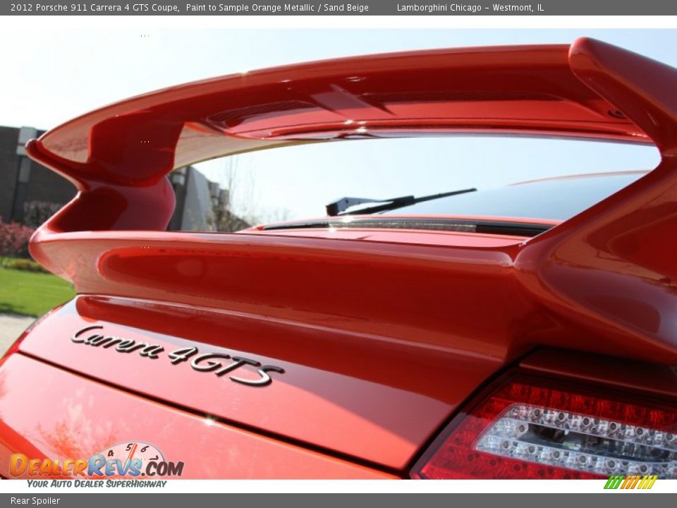 Rear Spoiler - 2012 Porsche 911