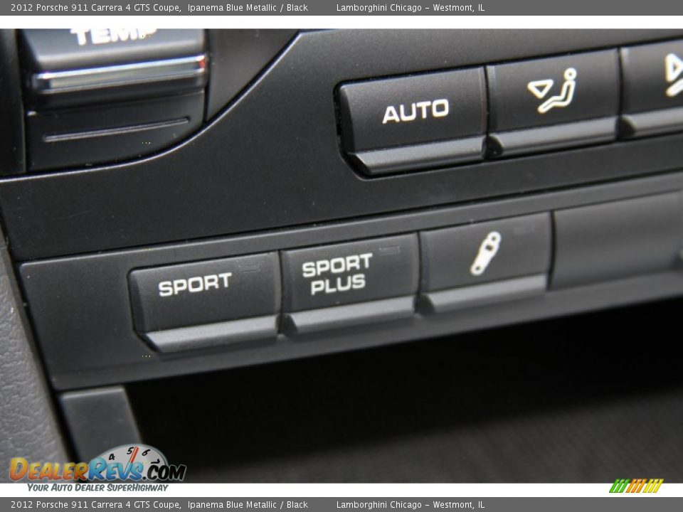 2012 Porsche 911 Carrera 4 GTS Coupe Ipanema Blue Metallic / Black Photo #16