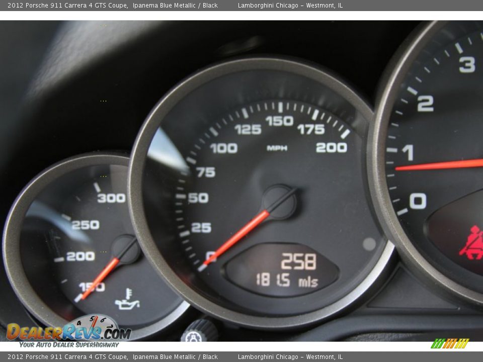 2012 Porsche 911 Carrera 4 GTS Coupe Ipanema Blue Metallic / Black Photo #21