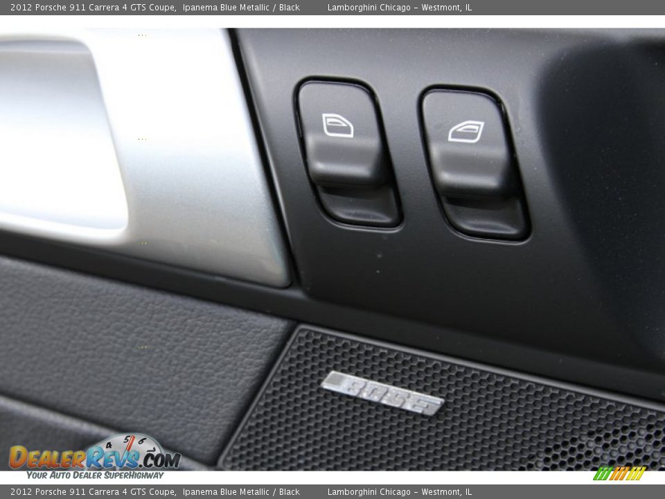 2012 Porsche 911 Carrera 4 GTS Coupe Ipanema Blue Metallic / Black Photo #23