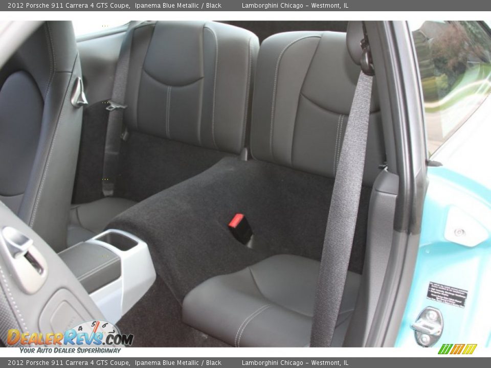 Black Interior - 2012 Porsche 911 Carrera 4 GTS Coupe Photo #29