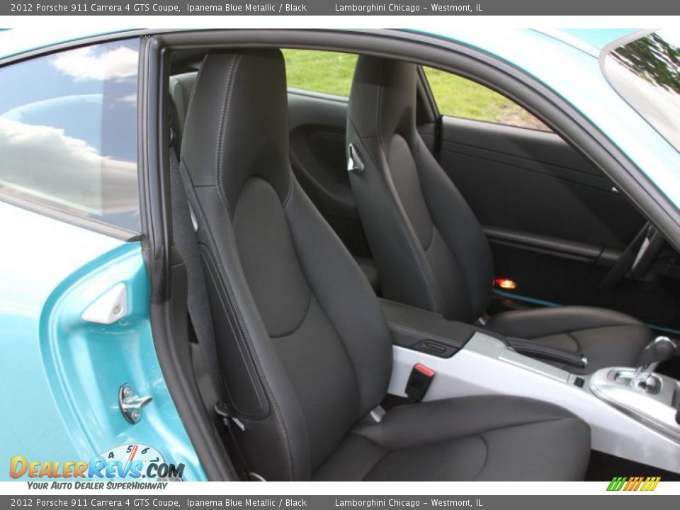 Black Interior - 2012 Porsche 911 Carrera 4 GTS Coupe Photo #31