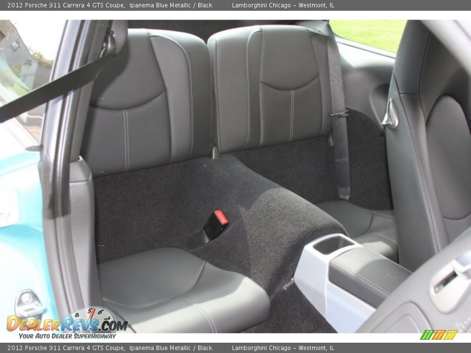 Black Interior - 2012 Porsche 911 Carrera 4 GTS Coupe Photo #34