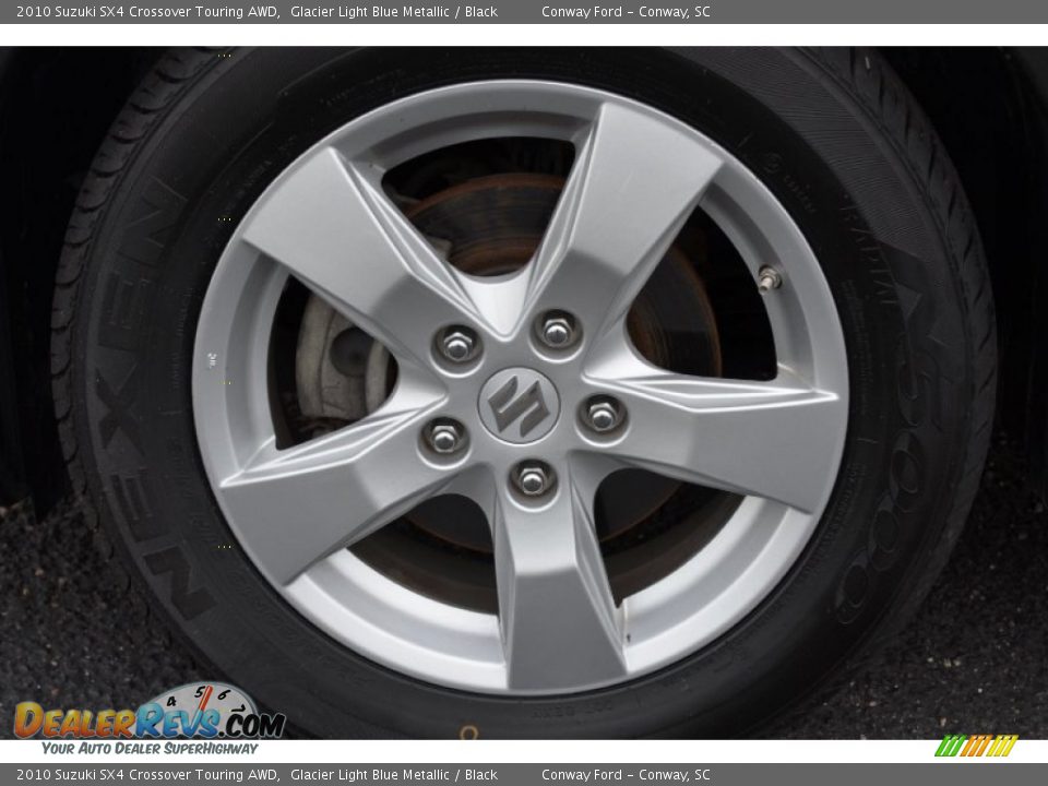 2010 Suzuki SX4 Crossover Touring AWD Wheel Photo #9