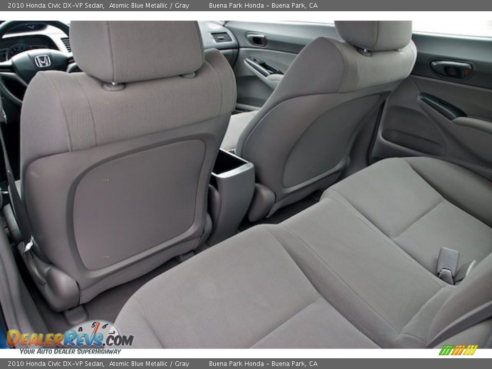 2010 Honda Civic DX-VP Sedan Atomic Blue Metallic / Gray Photo #15