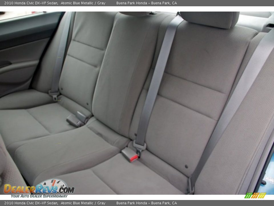 2010 Honda Civic DX-VP Sedan Atomic Blue Metallic / Gray Photo #16
