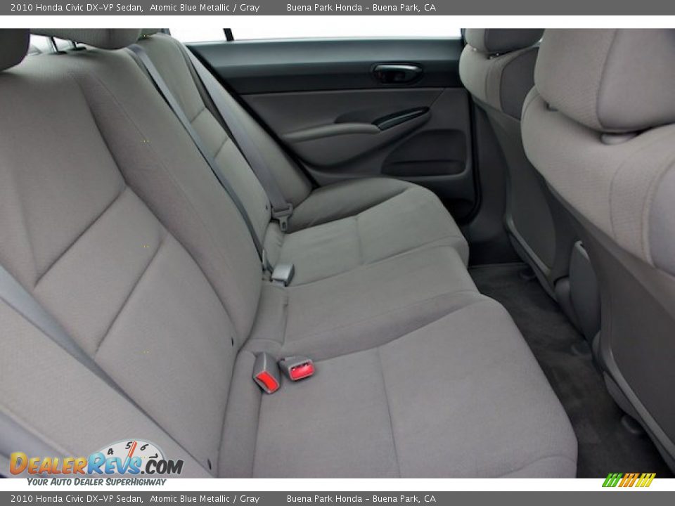 2010 Honda Civic DX-VP Sedan Atomic Blue Metallic / Gray Photo #17