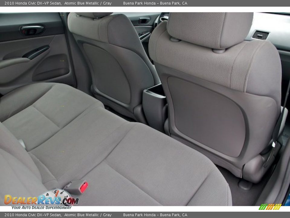2010 Honda Civic DX-VP Sedan Atomic Blue Metallic / Gray Photo #18