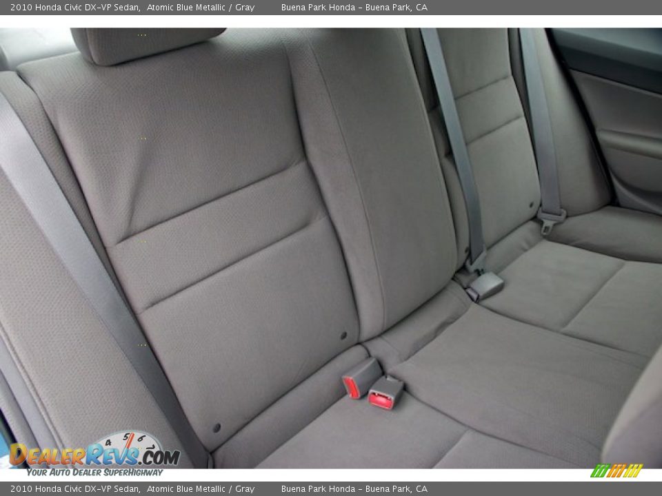 2010 Honda Civic DX-VP Sedan Atomic Blue Metallic / Gray Photo #19