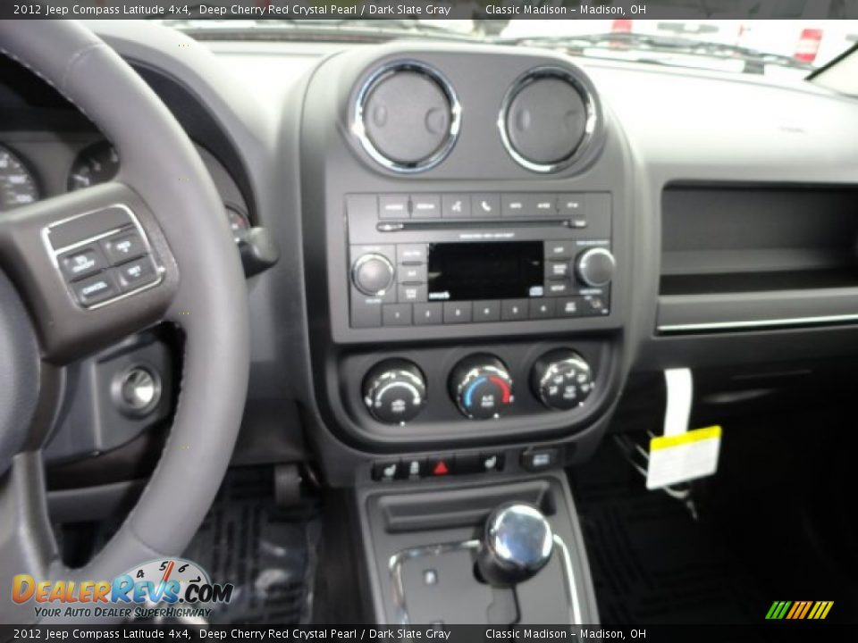 2012 Jeep Compass Latitude 4x4 Deep Cherry Red Crystal Pearl / Dark Slate Gray Photo #10