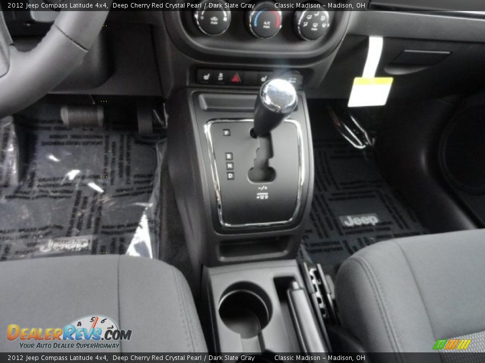 2012 Jeep Compass Latitude 4x4 Deep Cherry Red Crystal Pearl / Dark Slate Gray Photo #11