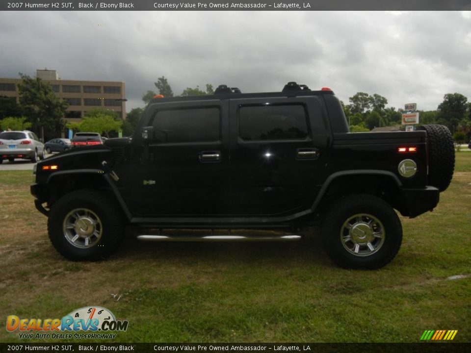 2007 Hummer H2 SUT Black / Ebony Black Photo #5