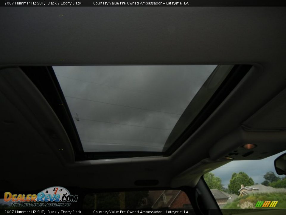 2007 Hummer H2 SUT Black / Ebony Black Photo #7