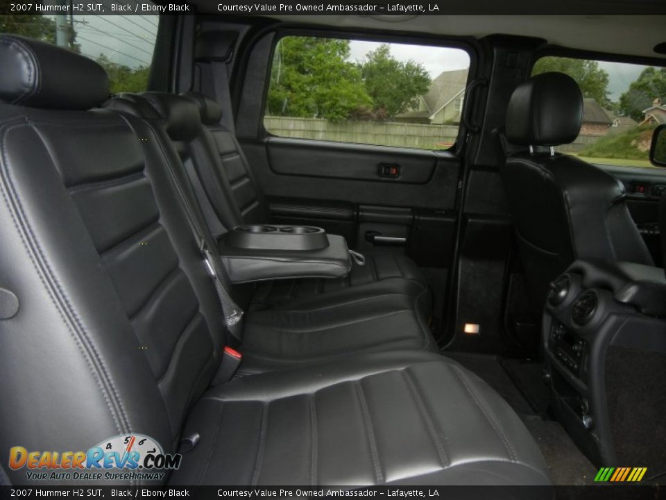 2007 Hummer H2 SUT Black / Ebony Black Photo #9