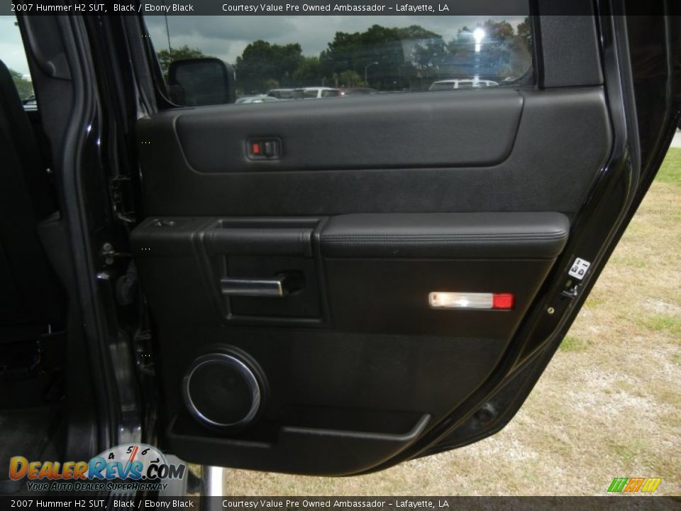 2007 Hummer H2 SUT Black / Ebony Black Photo #11