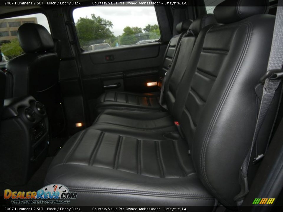 2007 Hummer H2 SUT Black / Ebony Black Photo #12