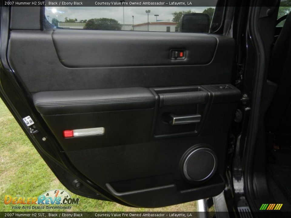 2007 Hummer H2 SUT Black / Ebony Black Photo #13