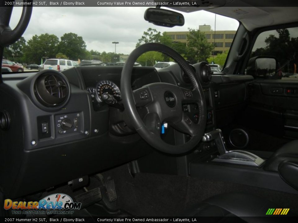 2007 Hummer H2 SUT Black / Ebony Black Photo #14