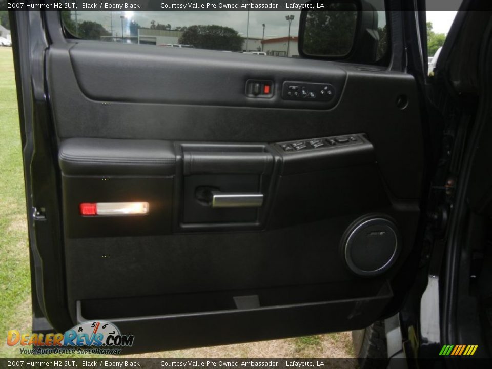2007 Hummer H2 SUT Black / Ebony Black Photo #15