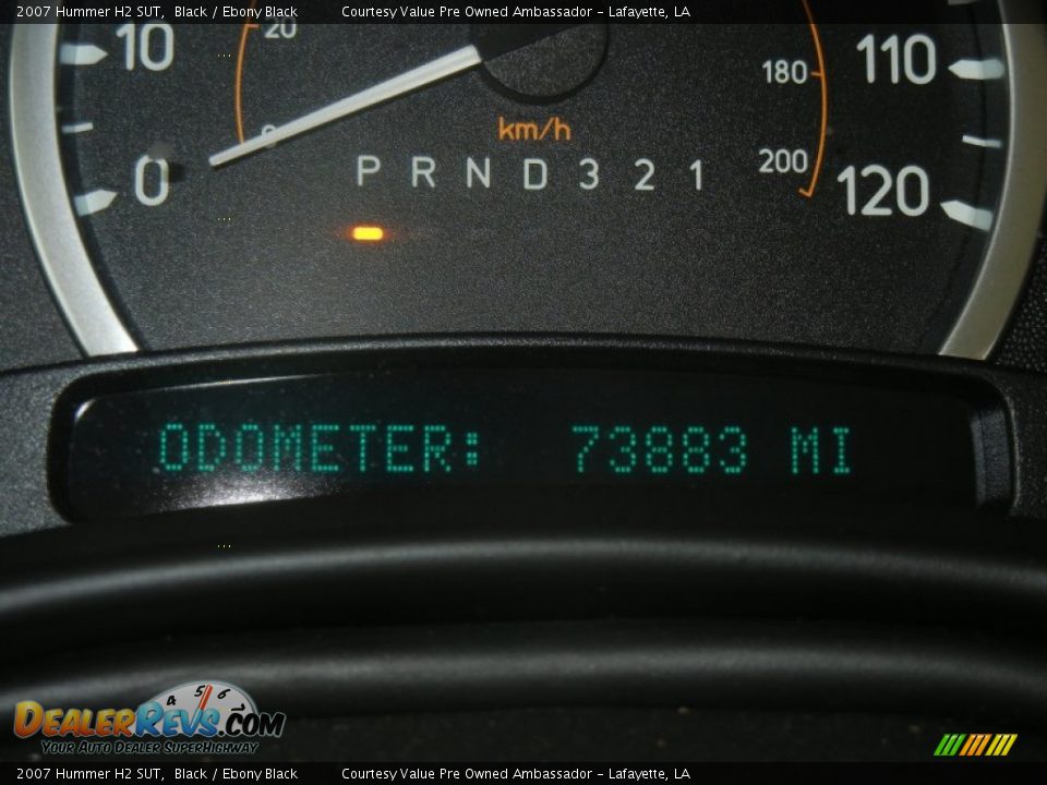 2007 Hummer H2 SUT Black / Ebony Black Photo #19