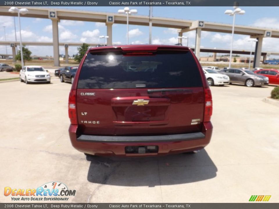 2008 Chevrolet Tahoe LT Deep Ruby Metallic / Ebony Photo #4