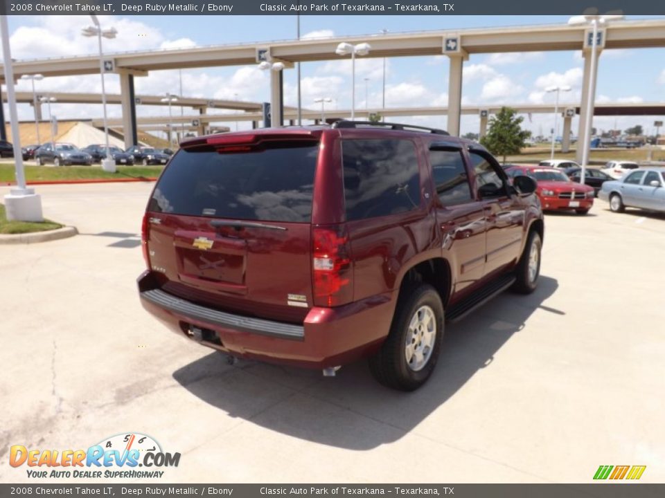 2008 Chevrolet Tahoe LT Deep Ruby Metallic / Ebony Photo #5