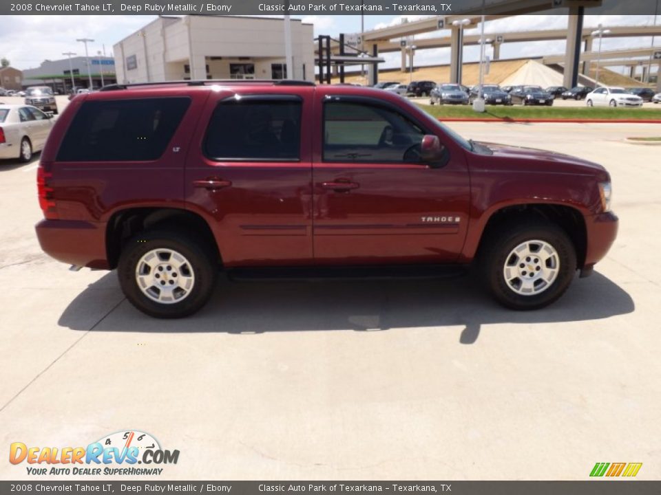 2008 Chevrolet Tahoe LT Deep Ruby Metallic / Ebony Photo #6