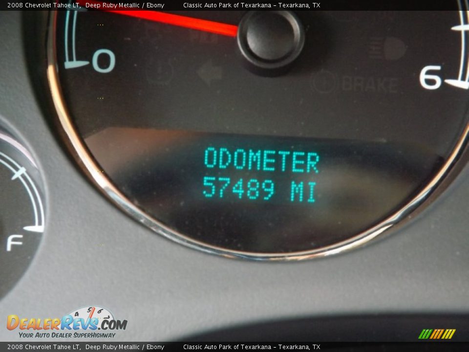 2008 Chevrolet Tahoe LT Deep Ruby Metallic / Ebony Photo #11