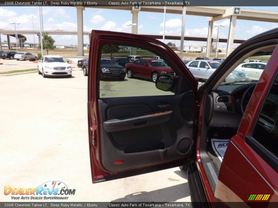 2008 Chevrolet Tahoe LT Deep Ruby Metallic / Ebony Photo #16