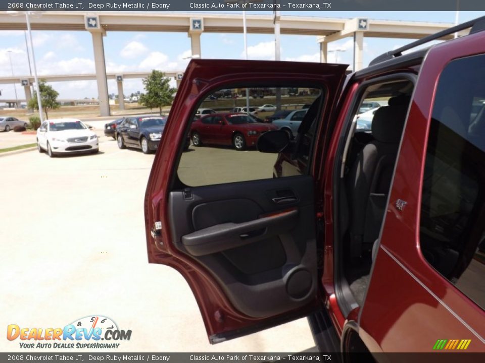 2008 Chevrolet Tahoe LT Deep Ruby Metallic / Ebony Photo #18
