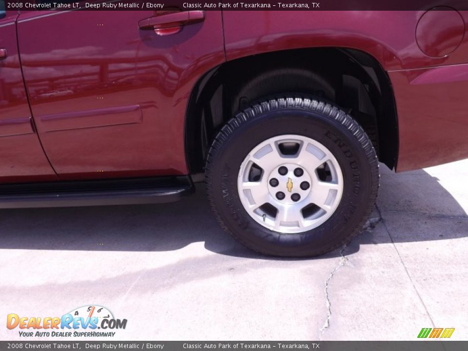 2008 Chevrolet Tahoe LT Deep Ruby Metallic / Ebony Photo #21