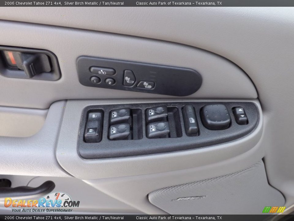 2006 Chevrolet Tahoe Z71 4x4 Silver Birch Metallic / Tan/Neutral Photo #19