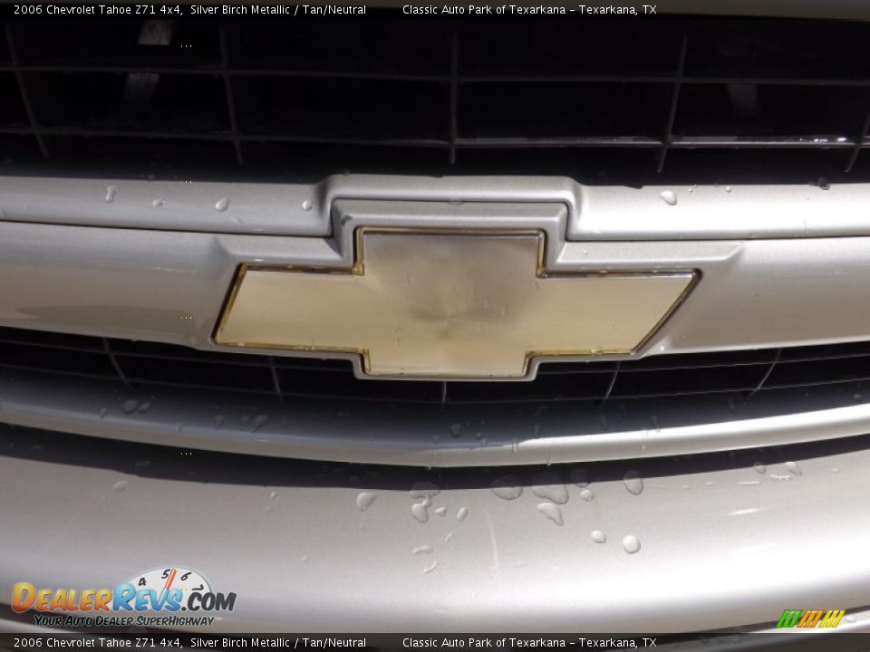 2006 Chevrolet Tahoe Z71 4x4 Silver Birch Metallic / Tan/Neutral Photo #26