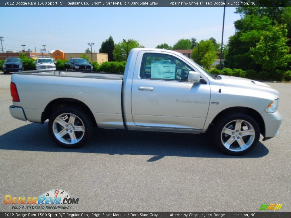Bright Silver Metallic 2012 Dodge Ram 1500 Sport R/T Regular Cab Photo #3