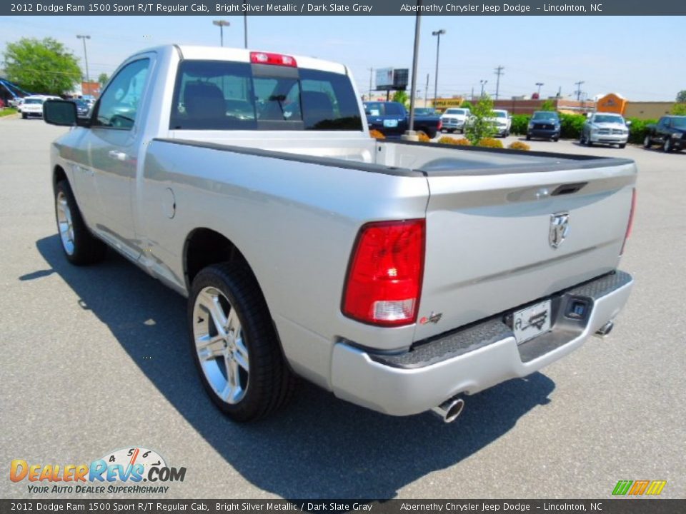 Bright Silver Metallic 2012 Dodge Ram 1500 Sport R/T Regular Cab Photo #5