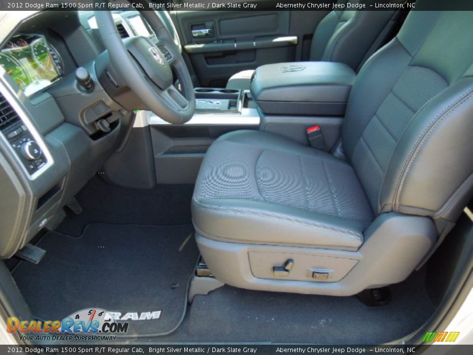 Dark Slate Gray Interior - 2012 Dodge Ram 1500 Sport R/T Regular Cab Photo #8