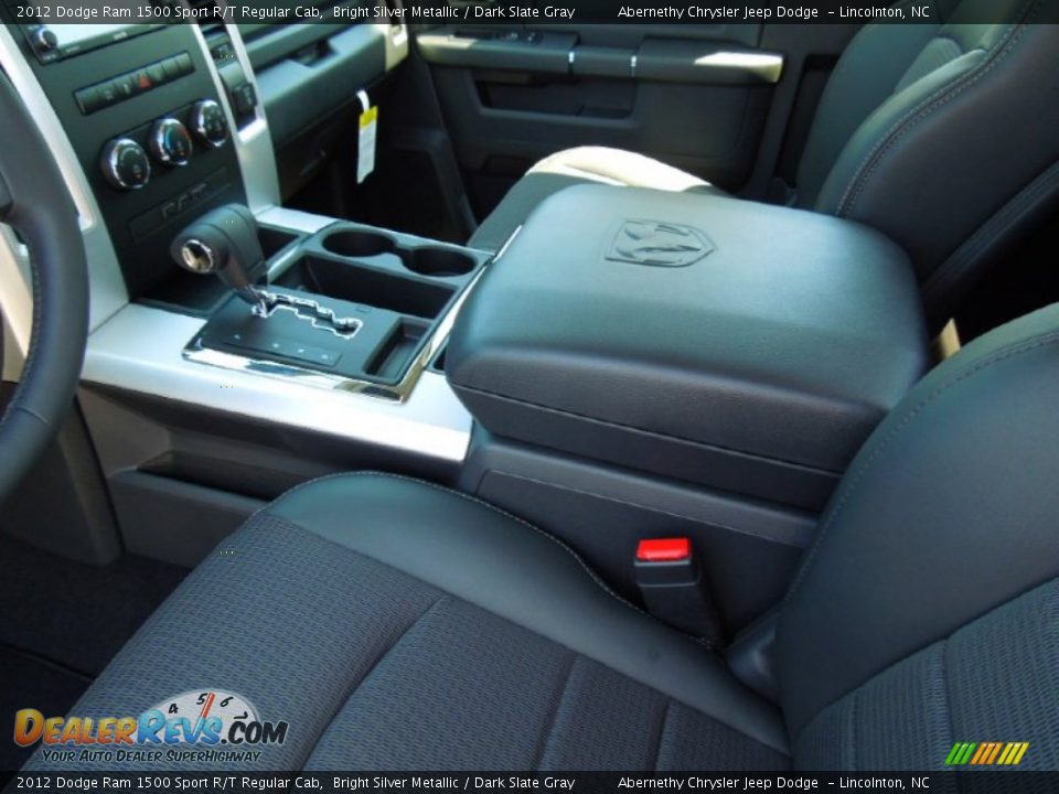 2012 Dodge Ram 1500 Sport R/T Regular Cab Bright Silver Metallic / Dark Slate Gray Photo #9